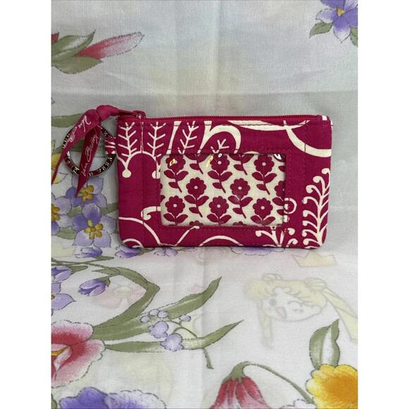 Vera Bradley keychain‎ wallet floral zip closure - Picture 1 of 3